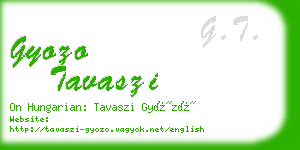 gyozo tavaszi business card